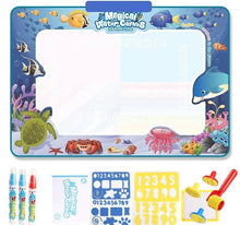 Water Doodle Mat ,Aqua Painting Drawing Mat Mess Free Learning Toy Mat