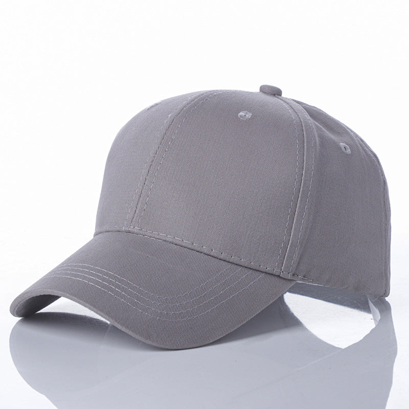 Wholesale Dad Hats Pure Color Baseball Cap with Embroidered Logo and