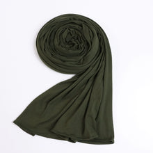 Fashionable Sweat Absorbent Scarf in Plain Color