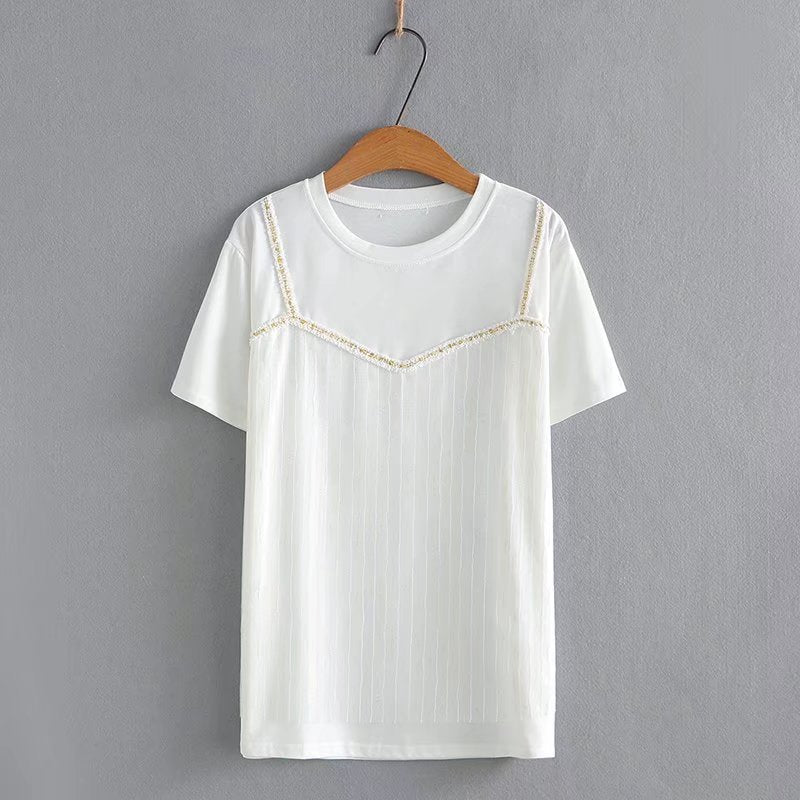 Wholesale Fashionable Korean Style Loose Short Sleeve TShirt for 2529