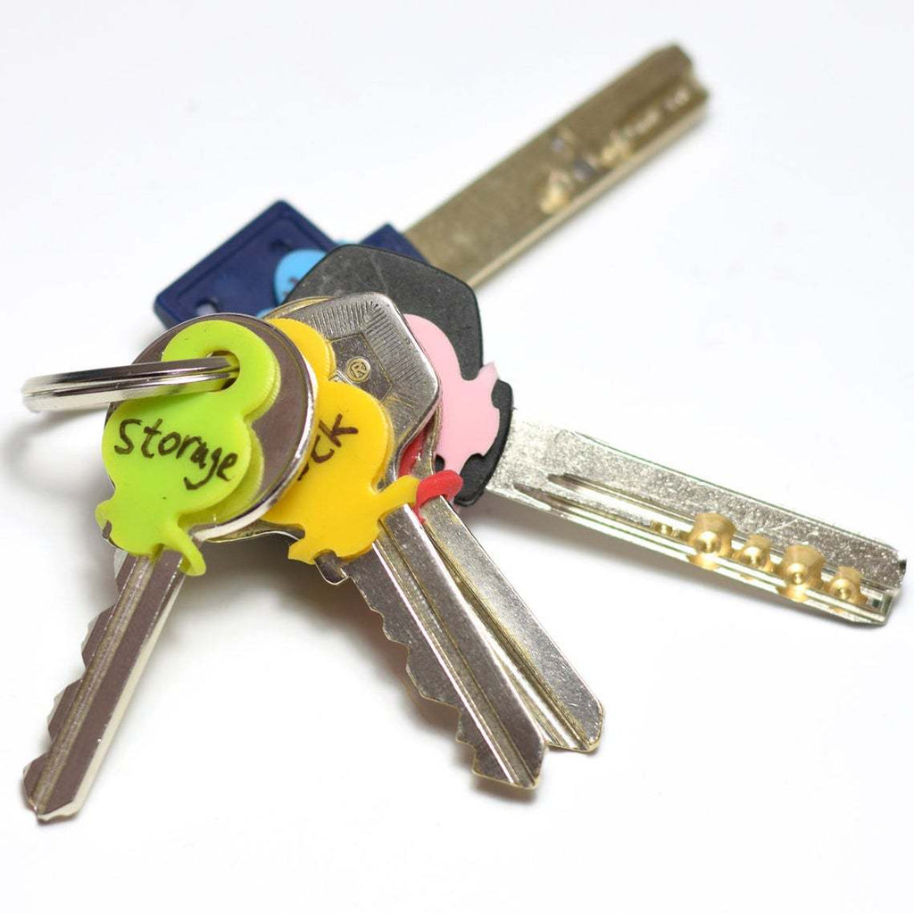 Wholesale Etsy Hot Selling Color Identifier Keychain with Silicone Key