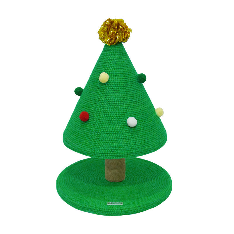 Wholesale DIY Christmas Tree Cat Climbing Frame Fun DIY Cat Toy Cat