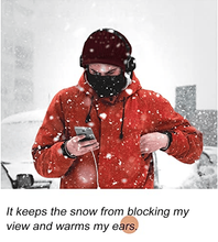 Elastic Warm Ear Protection Knitted Hat