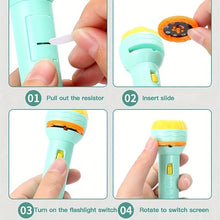 Projection Flashlight Toy - Educational Toy Birthday Gift For Early Learning & Picture Projector Fun