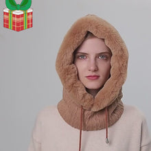 Outdoor Cycling Head Cover, Cold Proof Skiing Hat, Warm Scarf, Face Mask, Winter Headgear Ski Mask