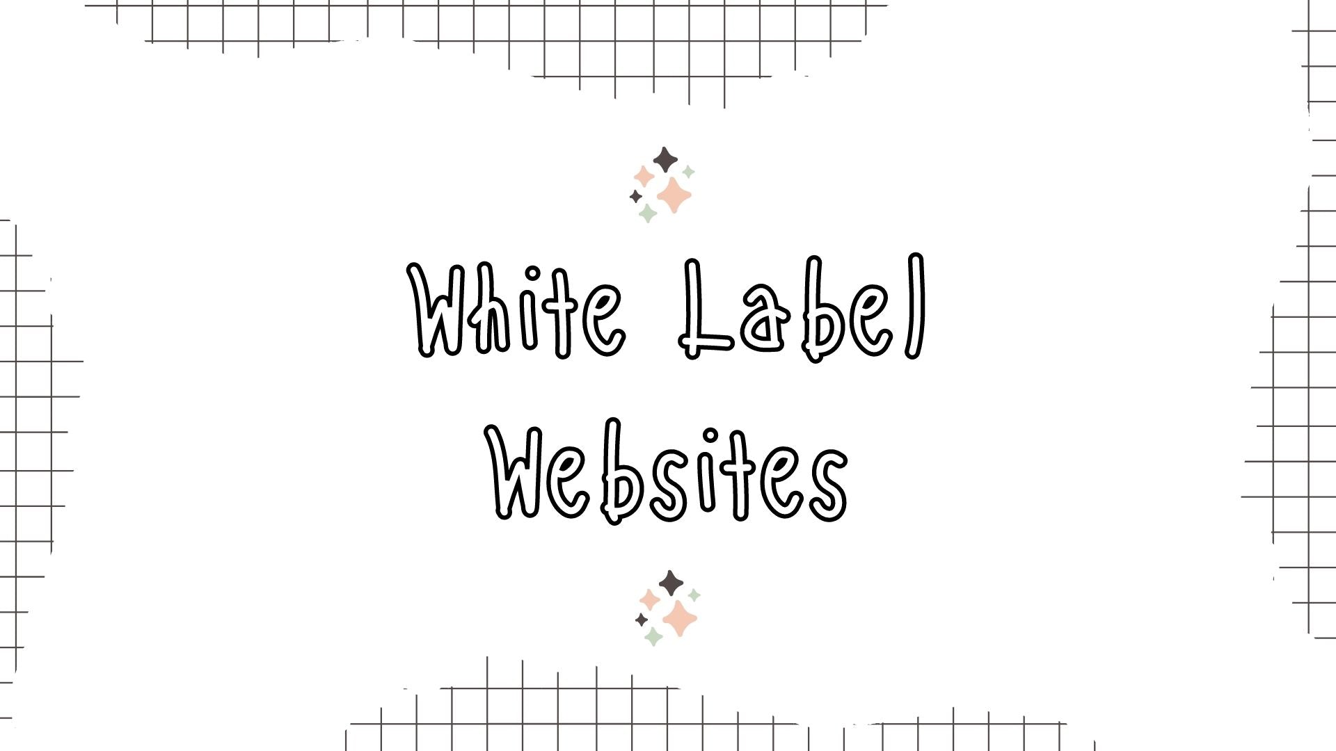 White Label Websites