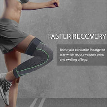Tourmaline acupressure self-heating knee sleeve