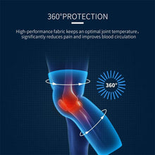 Tourmaline acupressure self-heating knee sleeve