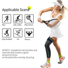 Tourmaline acupressure self-heating knee sleeve