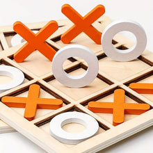 Wood XOXO Board Game (Naughts And Crosses) | Classic Family Table Game | Traditional Strategy Game For Adults And Children Premium Acacia Wood Travel Set