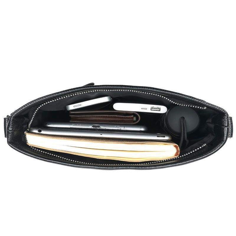 Wholesale Men's Business Casual Shoulder Bag PU Leather Commuting