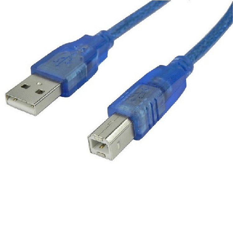 Wholesale 3m Transparent Blue USB 2.0 Scanner Cable with Copper Wire ...
