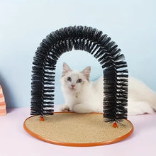 Cat Arch Self Groomer Cat 4-in-1 Multifunctional Hair Brush Cat Arch Groomer And Massager Groom Toy Pet Cat Scratcher Toys Fur Grooming Brush .