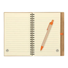 Eco-Inspired Promotional Spiral Notebook with Pen | Custom Notebooks