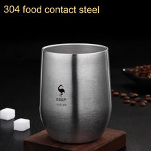 Customized  Personalized 12 oz. Stainless Steel Stemless Wine Glasses