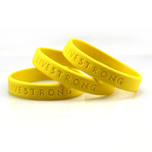 Personalized Silicone Printed Wristbands - Debossed