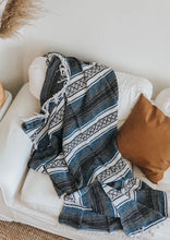 Mexican Style 50% Wool and 50% Polyester Blanket - 130*170-800g, 145*200-1000g