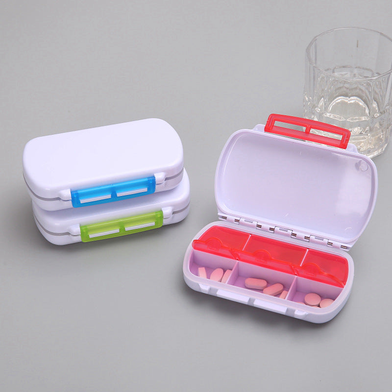 Wholesale Portable 6-Grid Drug Box with Lock and Moisture-Proof for ...