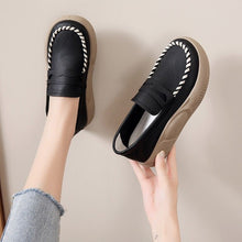 Soft-soled pure cowhide corrective Loafers