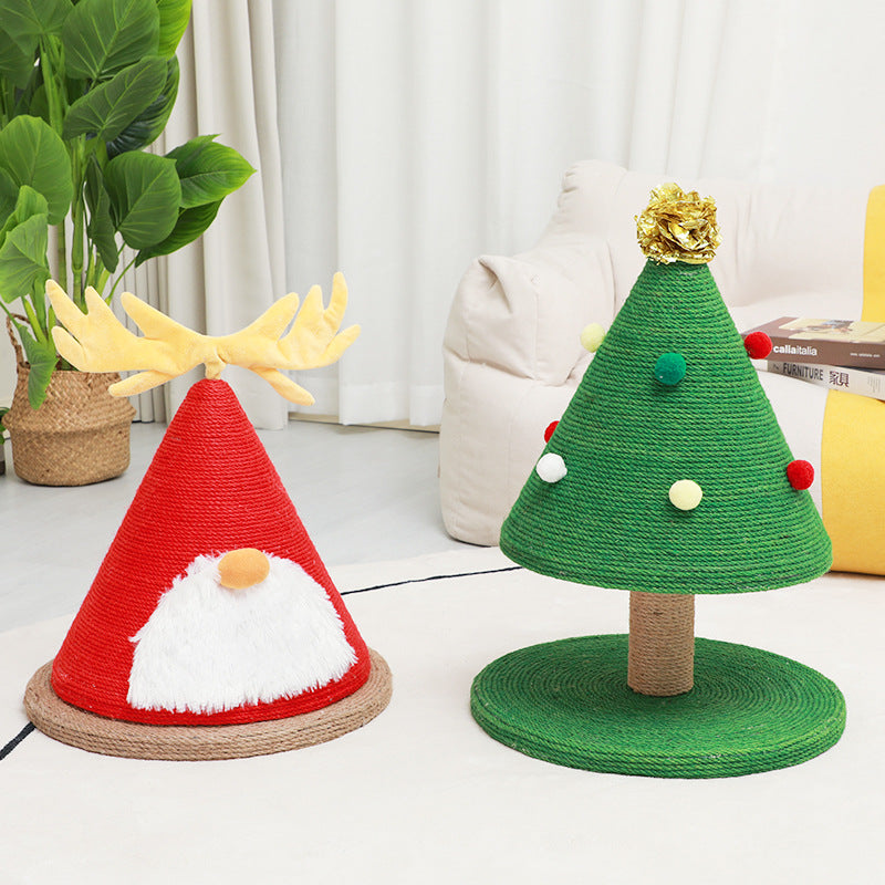 Wholesale DIY Christmas Tree Cat Climbing Frame Fun DIY Cat Toy Cat