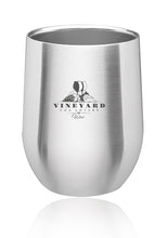 Customized  Personalized 12 oz. Stainless Steel Stemless Wine Glasses