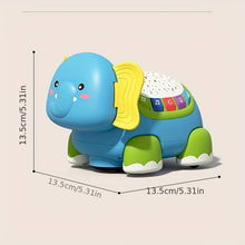 Baby Crawling Toys Elephant Musical Light Up Baby Toys For 6 To 12 Months,Infant Toy With Light & Sound & Automatically Avoid Obstacles