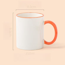 Custom 12 oz. Two-Tone Coffee Mug
