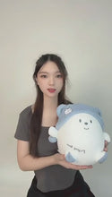 Bear U-shaped Pillow 2in1 Ice Cream Color Couple Version Creative Gift