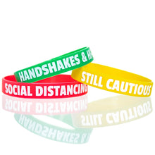 Personalized Silicone Printed Wristbands - Debossed